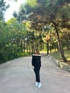 MADONNA YAKA SİYAH TRİKO MAXİ BOY ELBİSE 