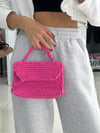 PEMBE KULPLU ÇANTA