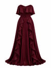 PERLA BORDO ABİYE