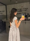 PUANTİYELİ BAĞCIKLI ELBİSE 
