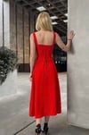 RED WINDY ELBİSE