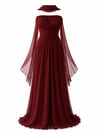 ROSE BORDO ABİYE