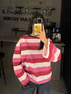 RUNNING ÇİZGİLİ SWEATER