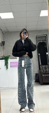 SİLA LEOPAR BOL PAÇA JEAN