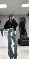 SİLA LEOPAR BOL PAÇA JEAN