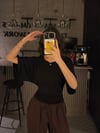 SİYAH 2 KULLANIMLI BAĞLAMALI BODY