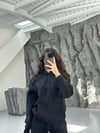 SİYAH 3 İPLİK KAPÜŞONLU SWEAT