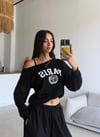 SİYAH DÜŞÜK OMUZ PARİS BODY