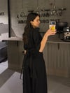 SİYAH KUŞAKLI MODAL TAKIM