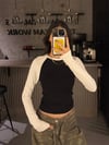 SİYAH PARÇALI BODY