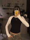 SİYAH PARÇALI BODY