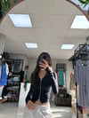 SİYAH SOFTFIT KAPUŞONLU BODY
