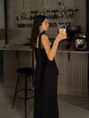 SİYAH STRAPLEZ ETEKLİ TAKIM