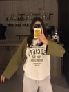 SOCIETY HAKİ REGLAN KOL SWEATER