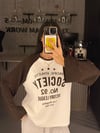 SOCIETY KAHVE REGLAN KOL SWEATER