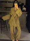 YEŞİL TAŞLI KİMONA TAKIM