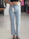 ZR KESİK PAÇA AÇIK RENK JEAN