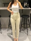ZR KESİK PAÇA BEJ JEAN