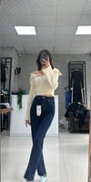 ZR KESİK PAÇA LACİVERT JEAN