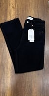 ZR KESİK PAÇA SİYAH JEAN