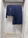 MİSSDALİDA 2262253 DARK NAVY KETEN A KESİM ETEK