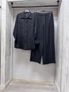 MİSSDALİDA 2263251 BLACK KETEN GÖMLEK