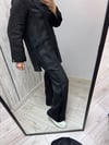 MİSSDALİDA 2263253 BLACK KETEN GÖMLEK