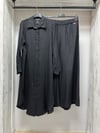 MİSSDALİDA 2263254 BLACK KETEN GÖMLEK