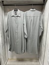 MİSSDALİDA 2263254 GREY KETEN GÖMLEK