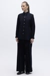 MİSSDALİDA 2263702 DARK NAVY COTON GÖMLEK