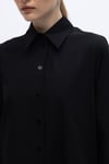 MİSSDALİDA 2263703 BLACK COTON GÖMLEK