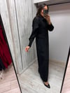 MİSSDALİDA 2264253 KETEN BLACK ELBİSE