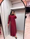 MİSSDALİDA 2264304 CHERRY İPEK ELBİSE