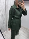 MİSSDALİDA 2266256 KHAKİ KETEN GÖMLEK