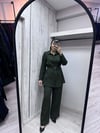 MİSSDALİDA 2266256 KHAKİ KETEN GÖMLEK