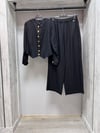 MİSSDALİDA 2267251 BLACK KETEN PANTOLON