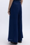 MİSSDALİDA 2267256 NAVY KETEN ETEK PANTOLON