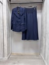 MİSSDALİDA 2268257 DARK NAVY KETEN CEKET