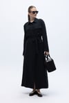 MİSSDALİDA 2268287 BLACK KETEN KAP