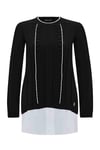 Missdalida 25PF- 6003  Black Touch Me Tunik