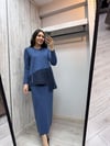 Missdalida 25PF-6018 İndigo Merserize Bluz