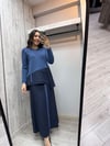 Missdalida 25PF-6018 İndigo Merserize Bluz