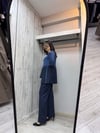Missdalida 25PF-6018 İndigo Merserize Bluz