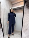 Missdalida 25PF-7000 Lacivert Merserize Kalem Pantolon
