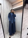 Missdalida 25PF-8010 İndigo Denim Merserize Kap