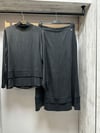 Missdalida 26K-2000 Dark Grey İpek Etek