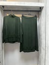 Missdalida 26K-2000 Khaki İpek Etek
