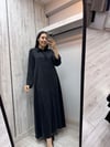 Missdalida 26K-4002 Black İpek Elbise