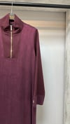 Missdalida 26K-4010 Plum İpek Elbise