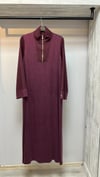 Missdalida 26K-4010 Plum İpek Elbise